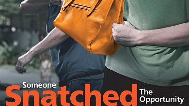 Snatch Theft
Credit:
Singapore Police Force
National Crime Prevention Council